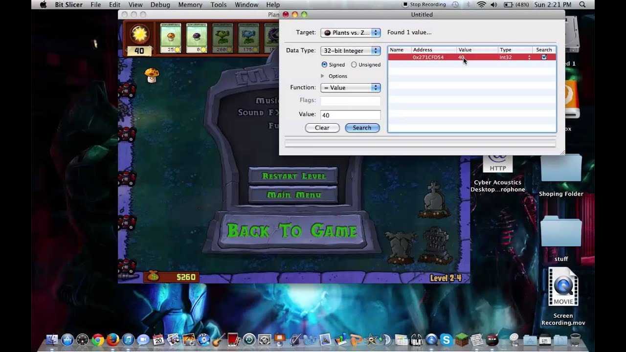 use cheat engine for mac